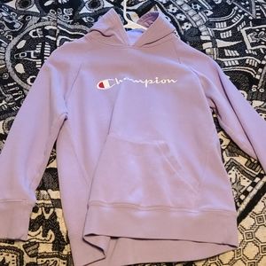 Pastel purple champion hoodie